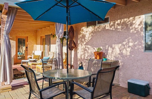 Indian Cove Apartment | Private Suite + Hot Tub + 4 Outdoor Zones - Near Joshua Tree National Park