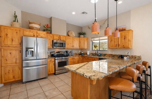 Oak Creek House | Red Rock Views Pool, Spa, Firepit, & Billiards Luxe 6BR Sedona Retreat