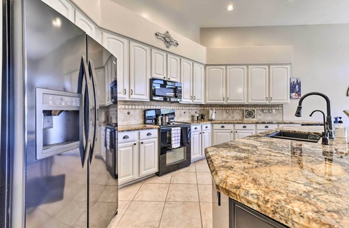 Superstition Springs House | Relax Poolside in Mesa: Family Home 12 Mi to Dtwn