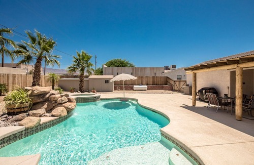 Lake Havasu City House | Resort-like backyard.jacuzzi, pool & waterfall!