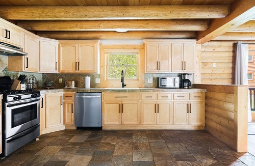 Winter Park House | Rustic Modern TRUE Log Cabin