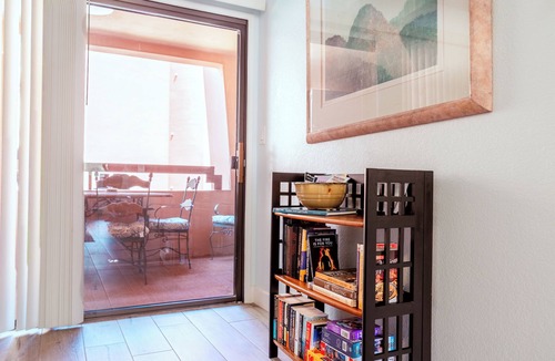 Paradise Valley Village Condo | Sangria Skies condo - heated pool, gated, close to golf, dining, medical