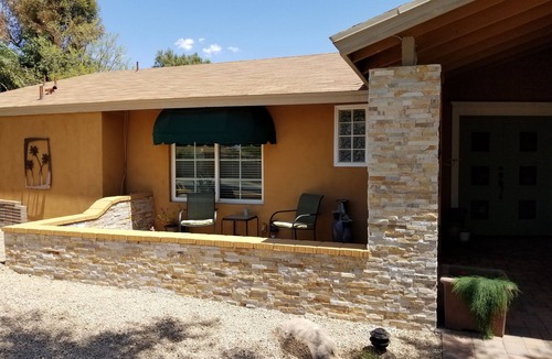Thunderbird Desert Estates House | SCOTTSDALES BEST , The Front Porch, Hot Tub and Pool