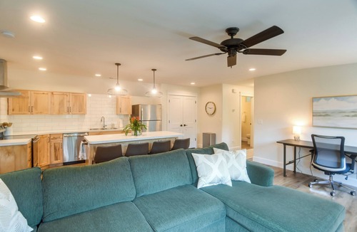 Rigby Apartment | Ski, Hike, Explore: Modern Guest Suite in Rigby