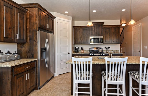 St. George Villa | Sleeps 14, 3BR on 18th Hole w/Fire Pit & Loft