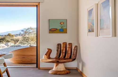 Morongo Valley House | Solara at Masseria Morongo - Desert Design Retreat with Pool + Hot tub & Views