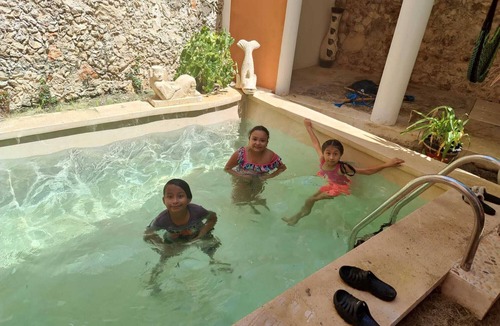 Barrio de Santiago Villa | Spacious 5-bedroom historic CASA BAHAREQUE with pool and 2-level shaded patio