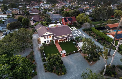 Lincoln Acres House | Spacious Historic Estate Pool, Spa & Lush Private Grounds