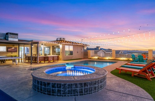 Havasu Foothill Estates House | The Desert Oasis- Pool, Spa, Game Room, Basketball, Pickleball