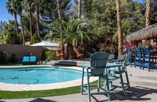 North Las Vegas House | The Mojave Tiki Mirage With Pool - North Las Vegas