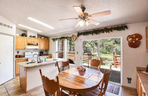 Parks House | The Ponderosa | Scenic Forest Views | Fire Pit & BBQ | Pet-Friendly | Now with Wi-Fi