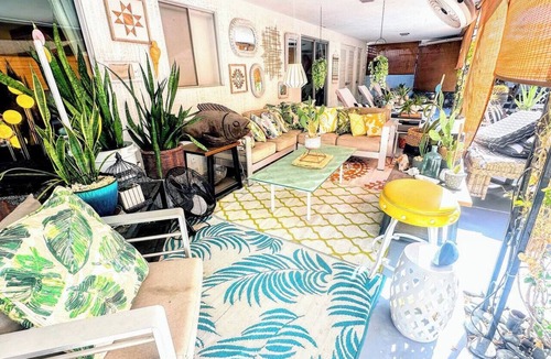 Twin Palms House | The Twin Palms Art House, your vibrant midcentury modern Palm Springs home base