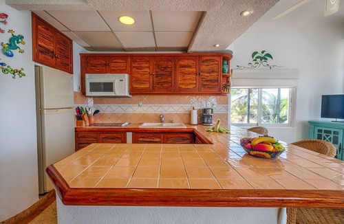 Akumal Condo | Third-Floor Oceanfront Condo with Balconies & Pool