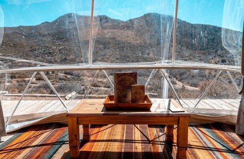 Mount Charleston Cabin | Tranquil Desert Retreat in a Geodesic Dome with Scenic Views in Las Vegas, Nevada