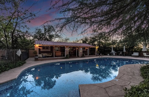 Nogales Apartment | Vaquero Suite Historic Desert Retreat w/Pool at Hacienda Monarca