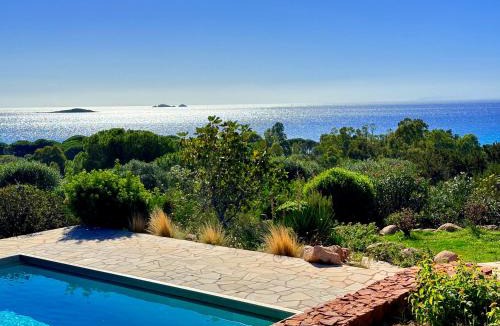 Hameau de Palombaggia Villa | Villa Palombaggia vue mer panoramique plage 9 min à pied
