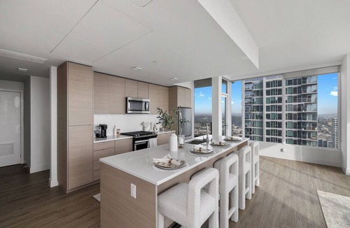 East Village Apartment | Water View 2BR Penthouse Walk to Everything Downtown