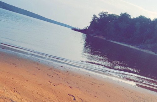 Hoyt House | Waterfront with Sandy Beach on Lake Eufaula