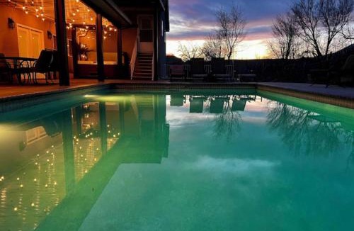 La Verkin House | Zion Family Retreat with Private Pool, Hot Tub and Game Room