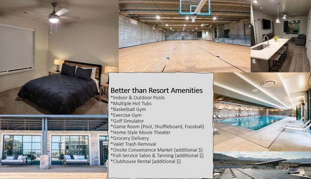 301 - BETTER than resort style amenities - 2 bdrm in Herriman