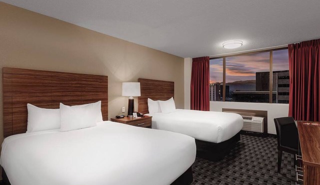 4 Deluxe Two Queen Rooms at The D Las Vegas