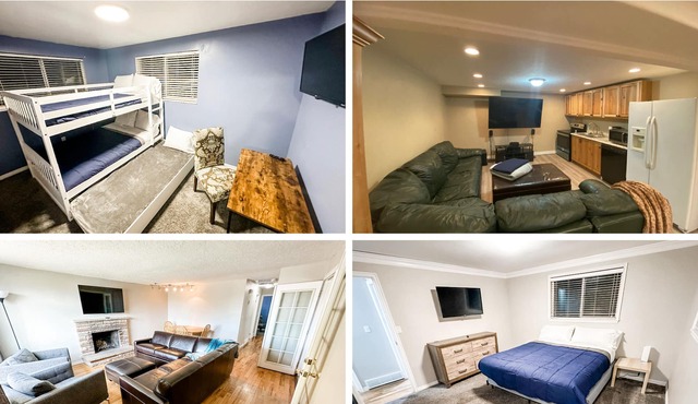 5BR Home, 2 Kitchens - Close to Lagoon & SLC in Bountiful