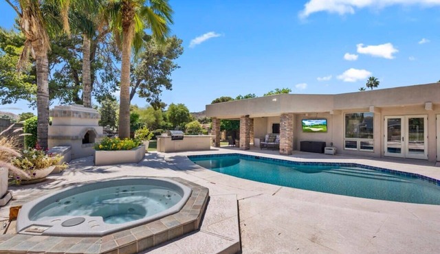 6BR Luxury Phoenix Home w Pool, Hot Tub, Games