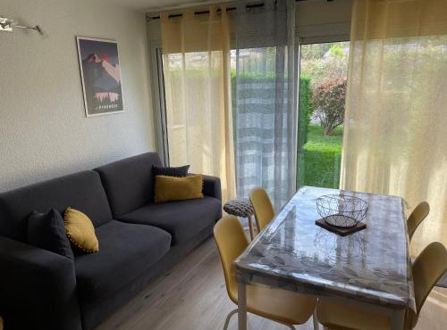 Appt hyper centre chaleureux Saint-Lary-Soulan village - jardin in Saint-Lary-Soulan