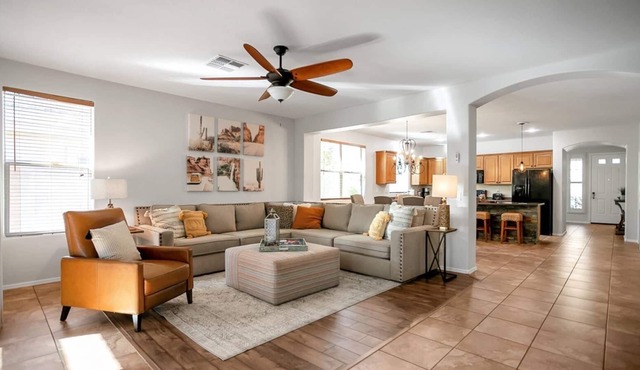 Away from the hustle and bustle with private pool and 3 community poolsn