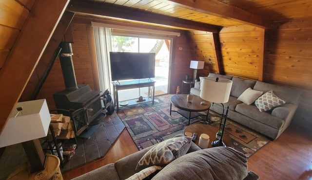 Awesome A-Frame Cabin with Huge Patio & Grill
