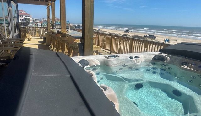 Beachfront Luxury! New Build 2026! Hot Tub. Pets! in Surfside Beach