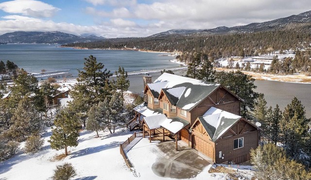 BIG Lake Views/AC/King Beds/Garage/Balconies/Games/Snow Summit, Marina, Village