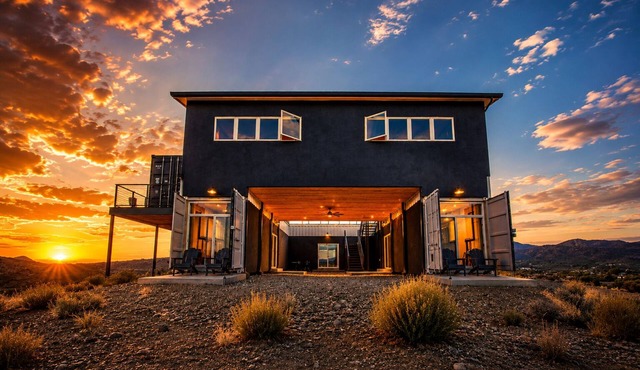 Bradshaw Mountains OHV Basecamp Trail Access Shipping Container House Stay