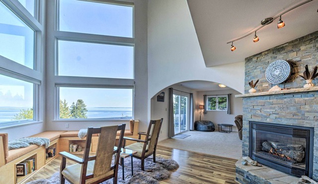 Bright Sequim Duplex w/ Views of Waterway! in Sequim