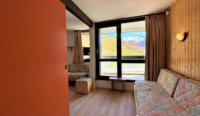 Budget studio for 4 - Pets allowed in Les Menuires