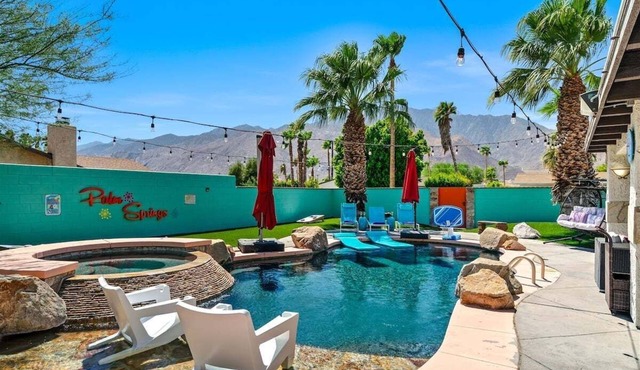 Casa De La Paz – Desert Oasis with Saltwater Pool, Spa, Bocce & Mountain Views