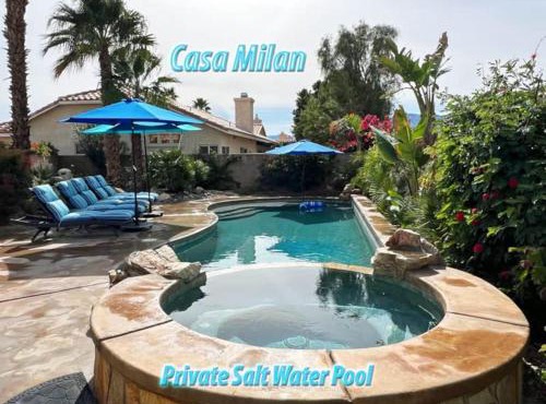 Casa Milan - Saltwater Pool - Mtn Views - La Quinta Home