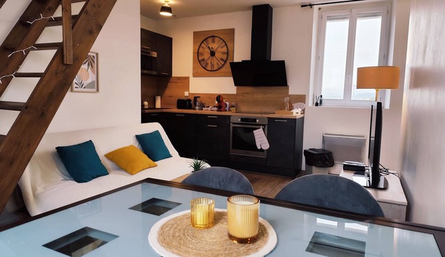 Charming 2-bedroom apartment in pleasant Compiègne with WiFi in Compiègne