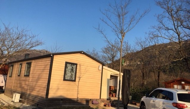 Charming Ardèche Bungalow with Garden and Shared Pool in Ardèche