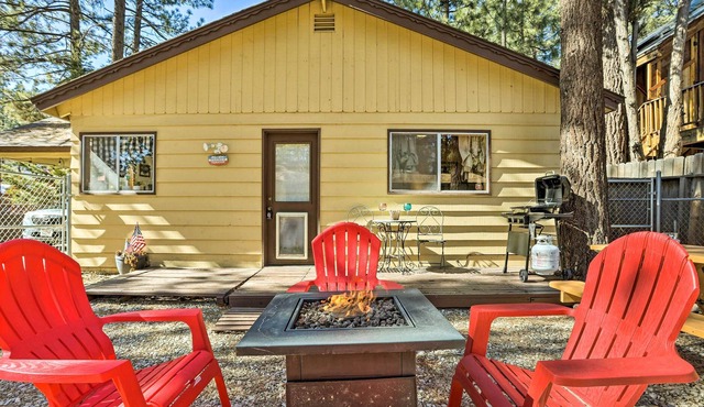 Charming Big Bear Cabin w/ Gas Grill in Big Bear