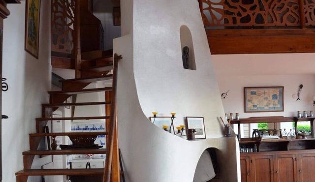 Charming cliff-top house with sea view in LE BOUFFAY DE COMMES