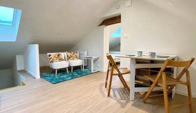 Charming new studio under the roof - center Montbazon in Montbazon