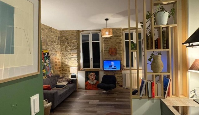 Charming studio with terrace in the heart of Vannes, 5 minutes from the port in Vannes