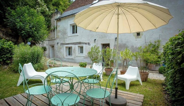 Charming vacation rental with pool near Amboise—sleeps 4 adults and 1 baby in Pocé-sur-Cisse