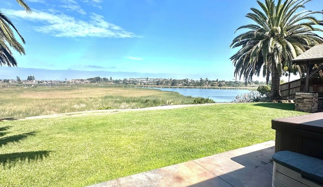 Coastal Carlsbad Retreat on Lagoon with Ocean View. in Carlsbad