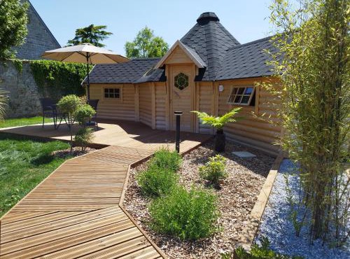 Cottage climatisé avec baignoire SPA 2 personnes in Avranches