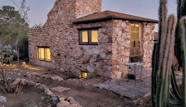 Desert Experience Historic Orchid Stone Cabin Small 2 Bedroom 1 Bath