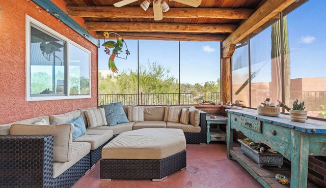 Desert Sanctuary Summer Stay | Swim‑Spa & Views