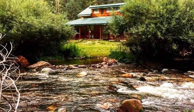 Enjoy nature at this beautiful rustic cabin! in Mammoth Creek