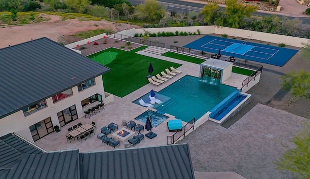Epic 7BR Escape w/Pickleball, Pool, Spa & Unmatched Mountain Views